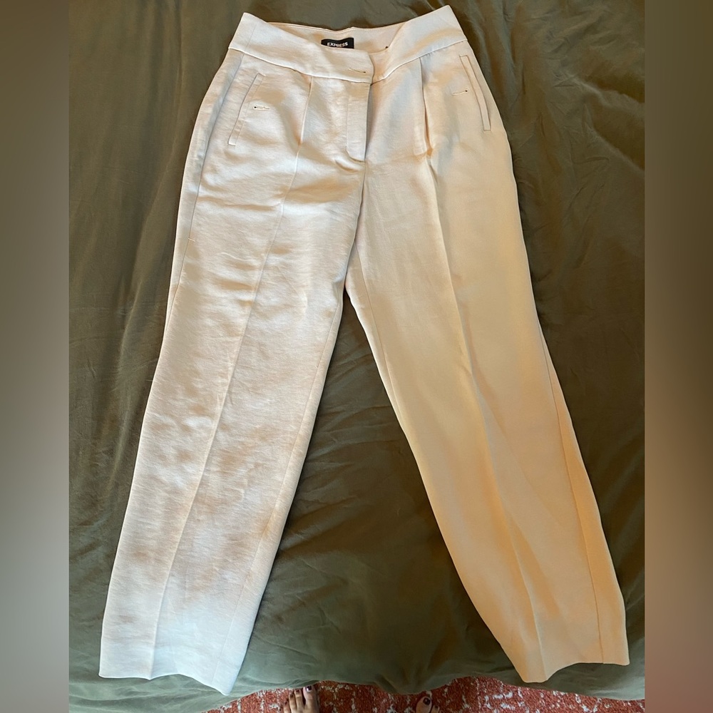 Cream Work Pant